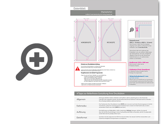 Product Bild displaykarton_in_blatt-form_konturgefr__st___beidseitig_4_4-farbig_bedruckt
