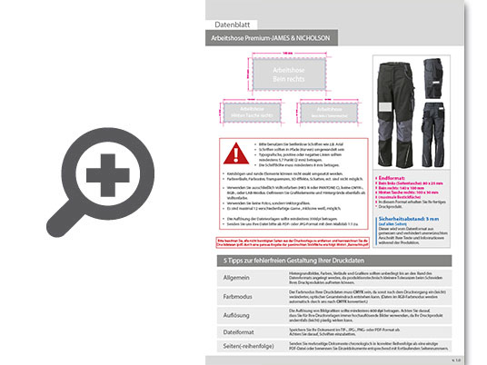Product Bild arbeitshose_premium-james_&_nicholson__mit_zwei_stickpositionen_(vorne_&_hinten)