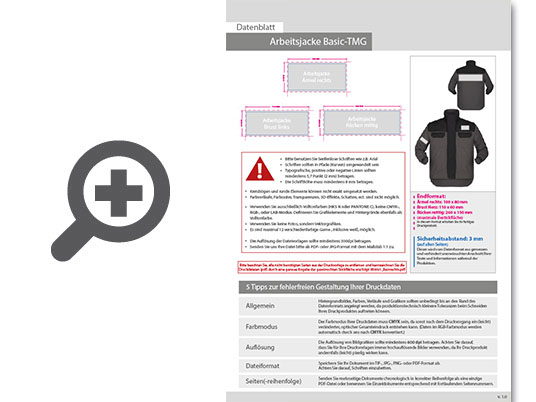 Product Bild arbeitsjacke_basic-tmg__mit_zwei_stickpositionen_(vorne_&_hinten)