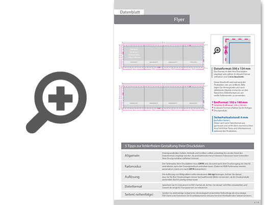 Product Bild faltblatt__gefalzt_auf_quadrat_14_8_cm_x_14_8_cm__vertikaler_zickzackfalz__8-seitig