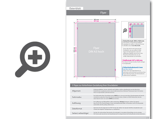 Product Bild multiloft-flyer_din_a3_hoch_(29_7_cm_x_42_0_cm)__4_0_farbig_(einseitiger_druck)