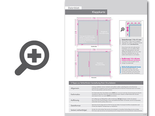 Product Bild klapp-visitenkarten_hoch_4_4_farbig_-_rillung_au__ermittig_(beidseitiger_druck)