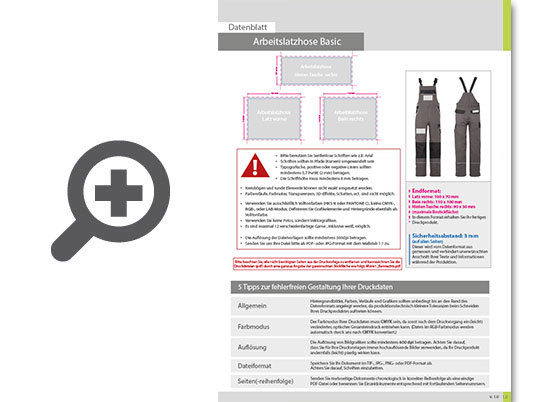 Product Bild latzhose_basic-tmg__mit_zwei_stickpositionen_(2x_vorne)