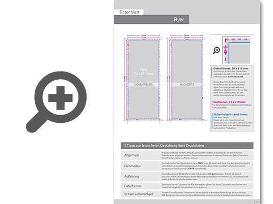 Product Bild neonflyer_gelb_7_2_cm_x_21_0_cm