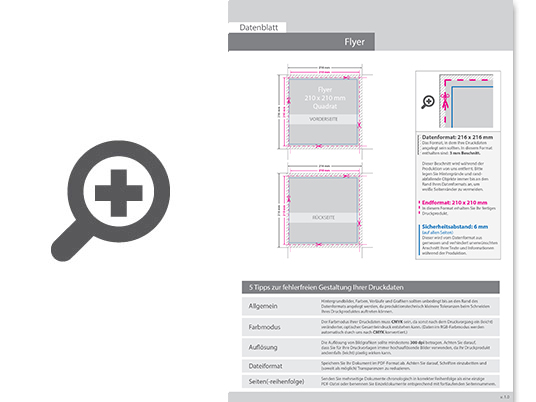 Product Bild neonflyer_gr__n_quadrat_21_0_cm_x_21_0_cm