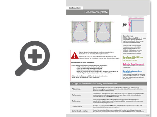 Product Bild wahlplakat_auf_hohlkammerplatte_in_birne-form_konturgefr__st___beidseitig_4_4-farbig_bedruckt