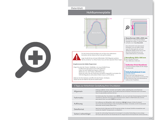 Product Bild wahlplakat_auf_hohlkammerplatte_in_birne-form_konturgefr__st___einseitig_4_0-farbig_bedruckt