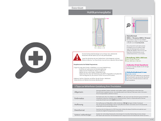 Product Bild wahlplakat_auf_hohlkammerplatte_in_flasche-form_konturgefr__st___einseitig_4_0-farbig_bedruckt