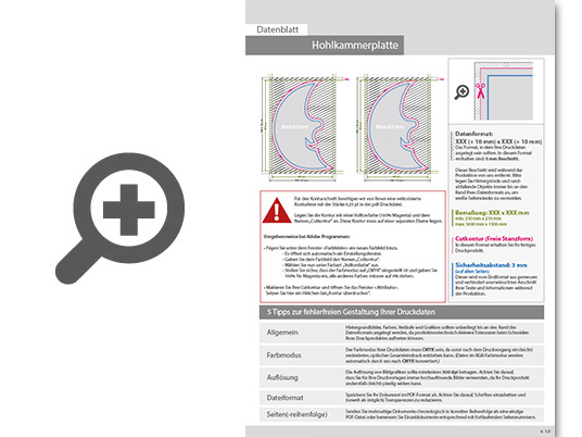 Product Bild wahlplakat_auf_hohlkammerplatte_in_mond-form_konturgefr__st___beidseitig_4_4-farbig_bedruckt